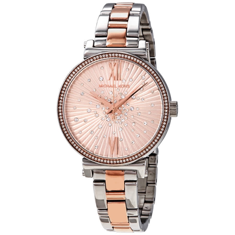 mk watch with bangles price