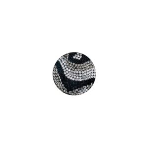 Virtue Black White Grey Stripe Crystal 23