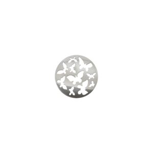 Virtue Silver Butterfly Cut Out