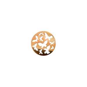Virtue Silver Butterfly Cut Out