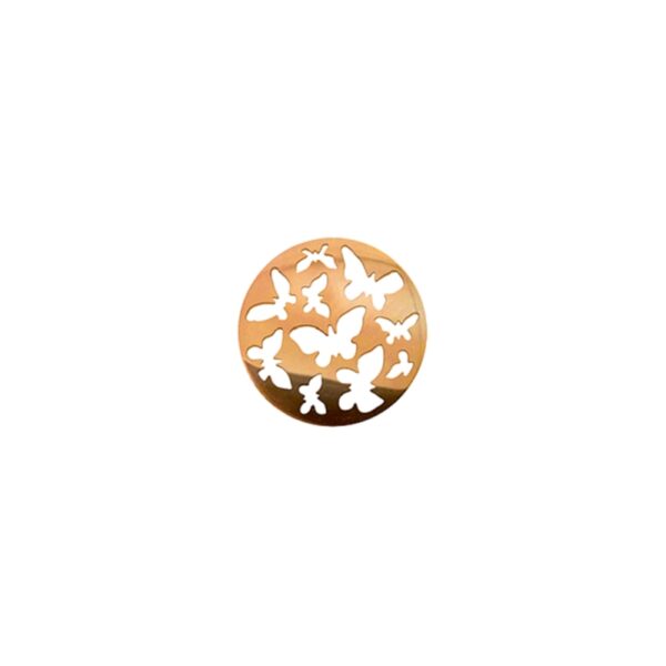 Virtue Silver Butterfly Cut Out