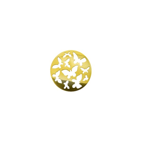 Virtue Silver Butterfly Cut Out