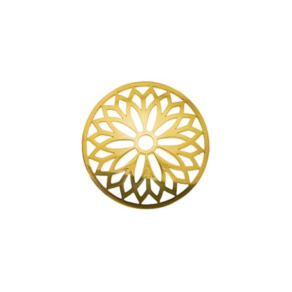 Virtue Silver Lyrd Flower Cut Out