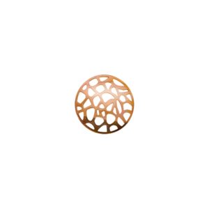 Virtue Filigree Cut Out Rose Curved 23mm