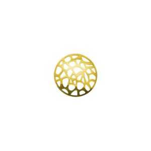 Virtue Filigree Cut Out Gold Curved