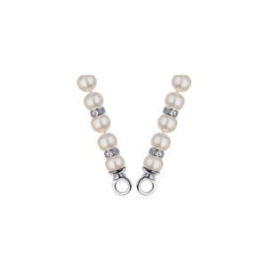 Virtue 45cm Pearl And 6mm Crystal