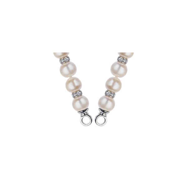 Virtue 18cm Pearl With 6mm Crystal