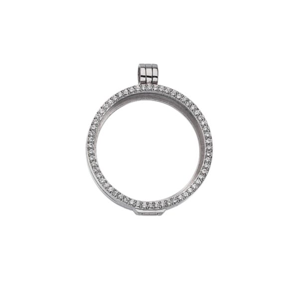Virtue Silver Holder Cz Large
