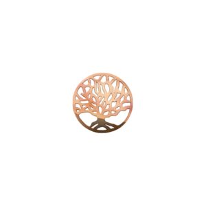 Virtue Tree Of Life Rose Plated Flat 23