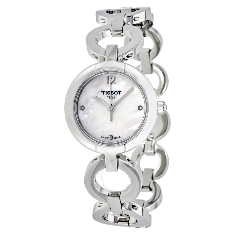 TISSOT White Mother of Pearl Diamond 