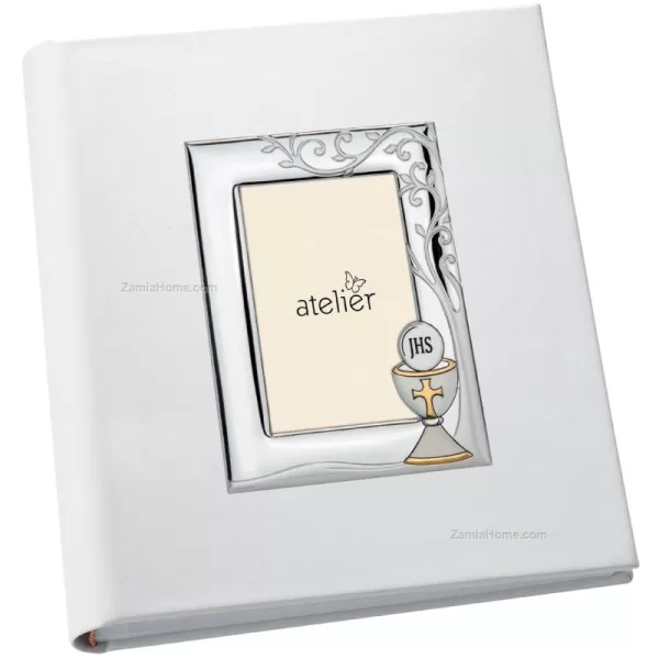 Holy Communion photo album with frame