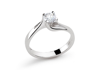 Estate Diamond Valentino Solitaire Ring – De Maria Jewelry