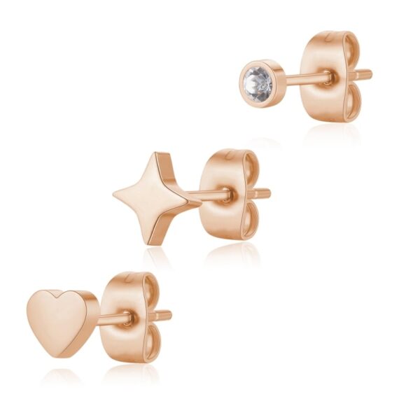 S'AGAPO Click Love Collection Earrings