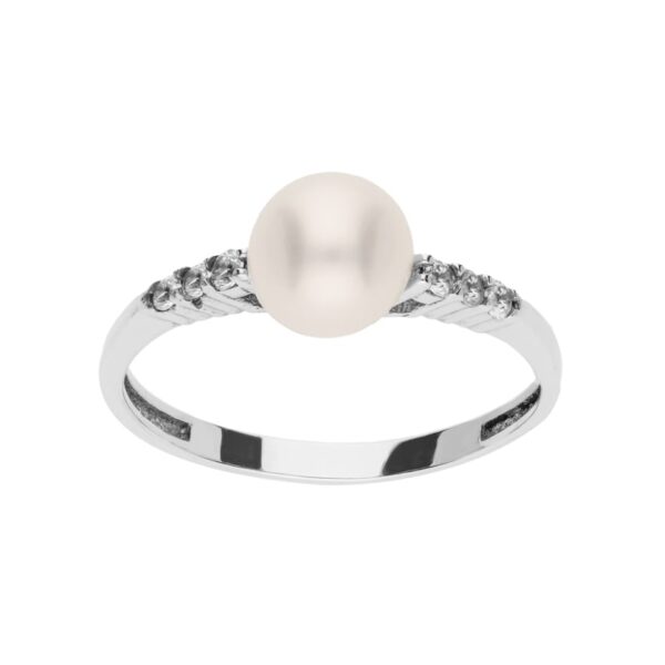 18kt Gold Pearl Ring