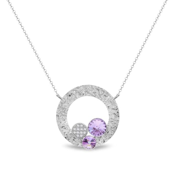 SPARK  Wheel Necklace