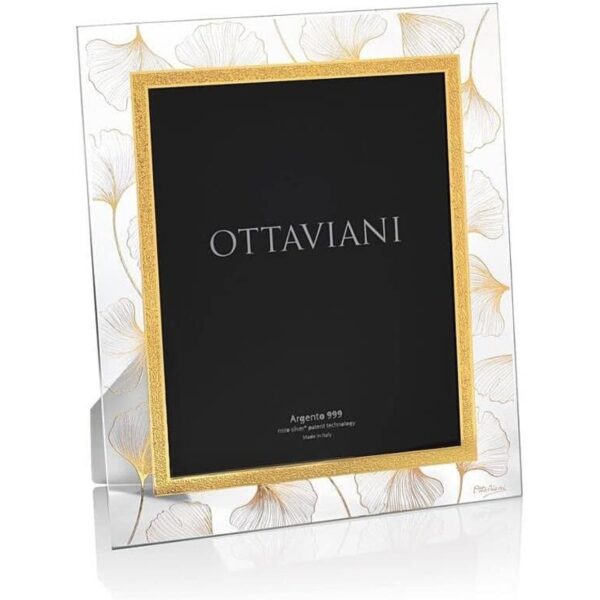 Crystal photo frame with Gold leaf