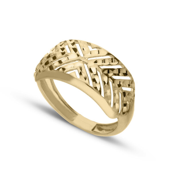 18Kt Gold Ring Fancy