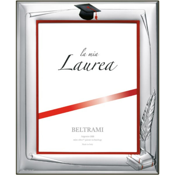 Silver Frame Laurea