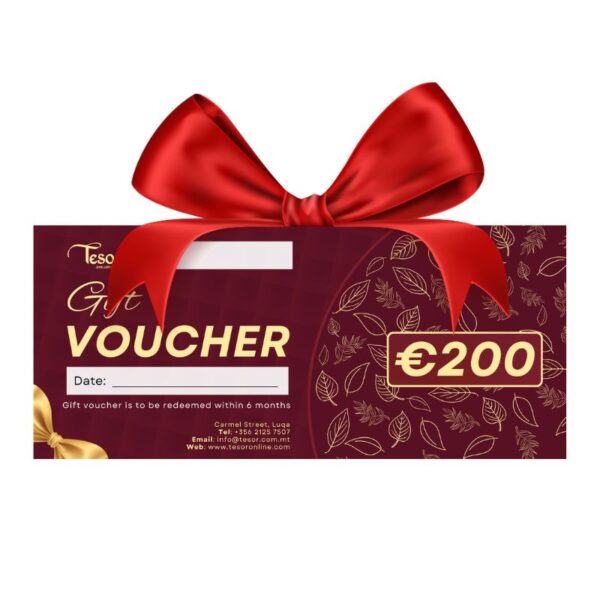 Physical €200 Gift Voucher