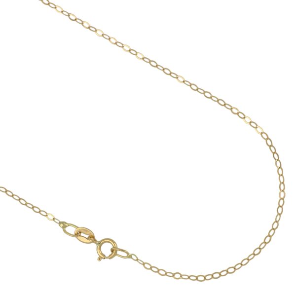 18Kt Chain Y/G 45cm
