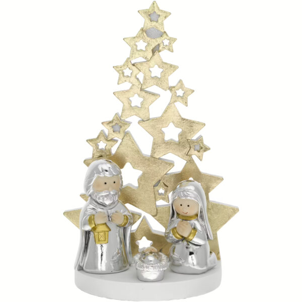 Nativity Scene with Star Tree