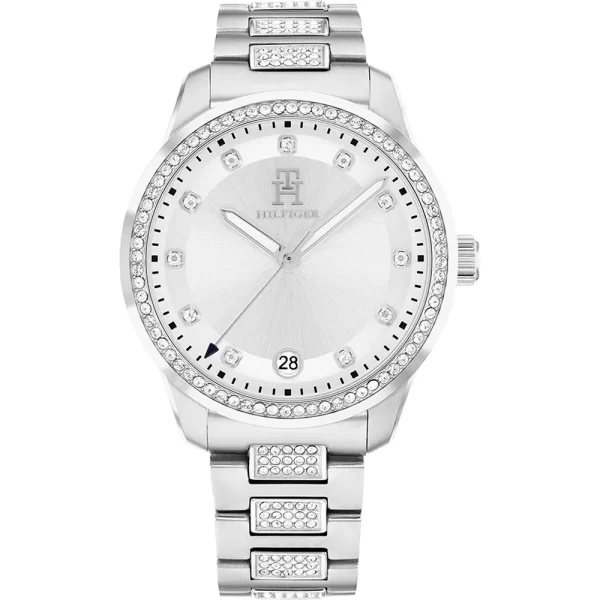 TOMMY HILFIGER Crystal Round Ladies Watch