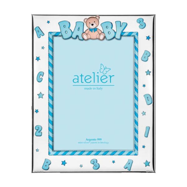 Baby Photo Frame – Little Bear (Blue or Pink)