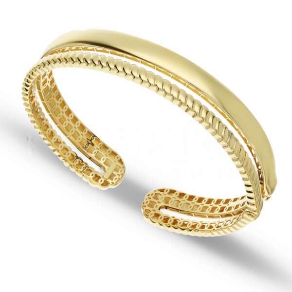 18Kt Gold Rigid Bracelet