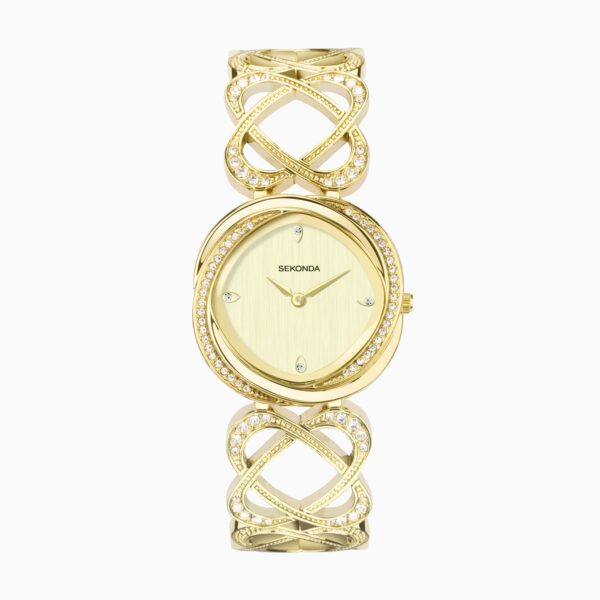 SEKONDA Hidden Hearts Ladies Watch