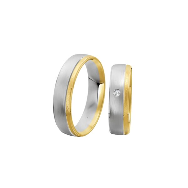 18Kt Gold Wedding Rings