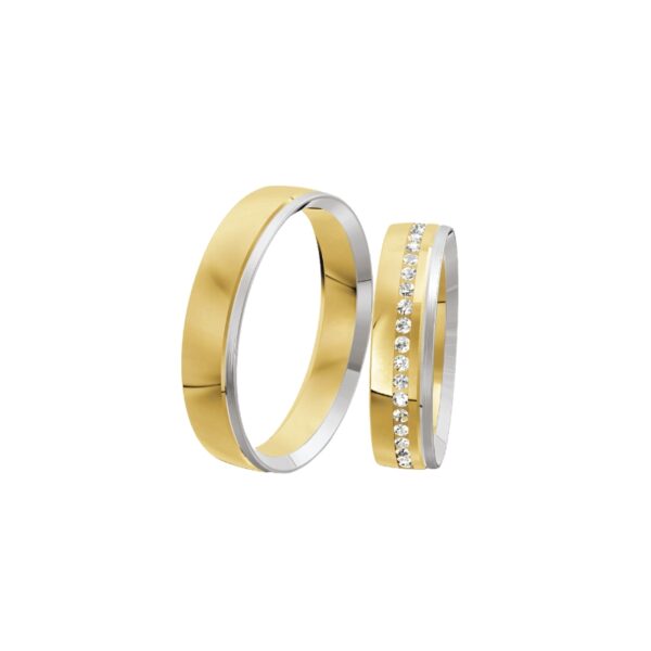 18Kt Gold Wedding Rings