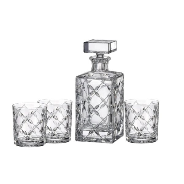 Crystal Heather Drink Set 1+6