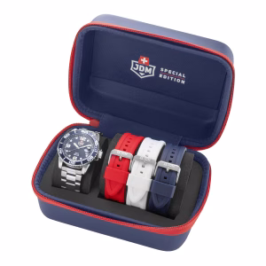 JDM Swiss Military MIKE PLUS Gents Watch + Straps