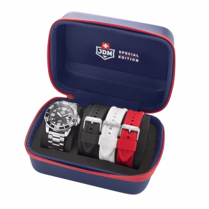 JDM Swiss Military MIKE PLUS Gents Watch + Straps