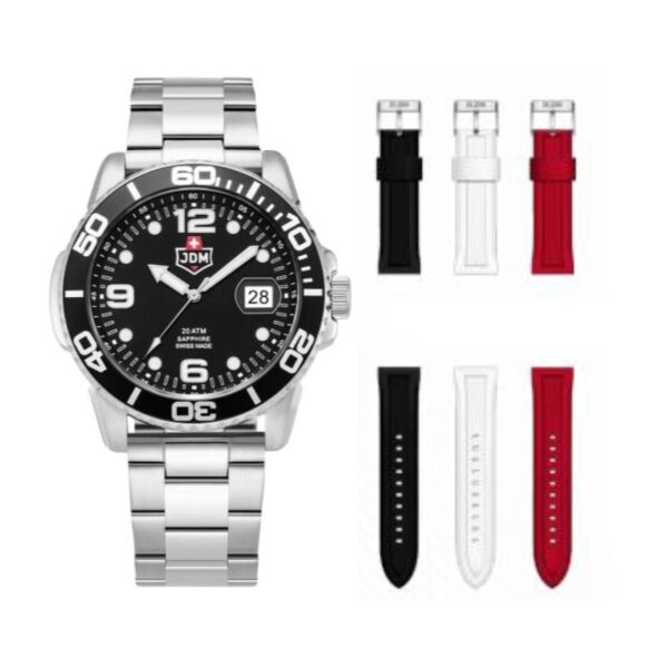 JDM Military MIKE PLUS Gents Watch + Straps