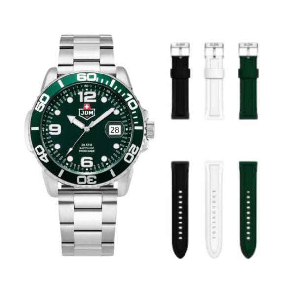 JDM Military MIKE PLUS Gents Watch + Straps