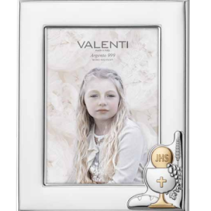 Silver Frame Holy Communion 13x18cm