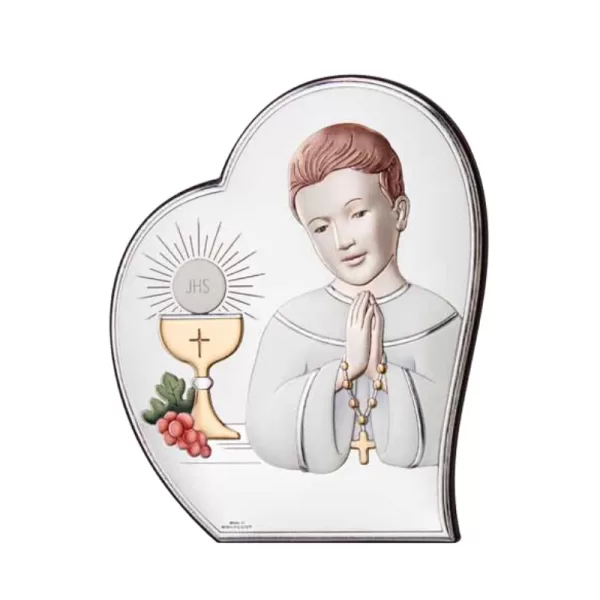 Silver Icon Holy Communion 12x14,5m