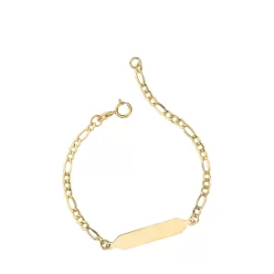 18Kt Gold ID Bracelet