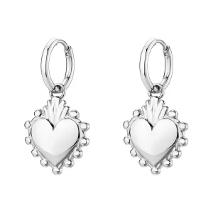 BROSWAY Chakra Sacred Heart Earrings