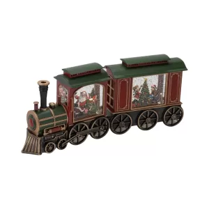 Train - Polyresin Water/Snow with Led Light & Music