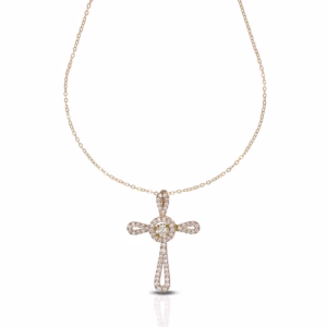 9Kt Gold Cross Necklace