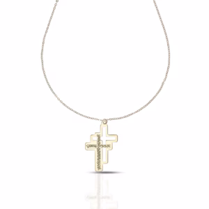9Kt Gold Cross Necklace