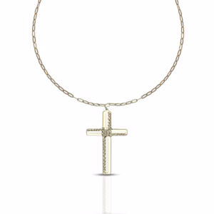 9Kt Gold Cross Necklace