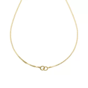 18Kt Gold Necklace for Name Necklace
