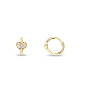 18Kt Gold Hoop Earrings