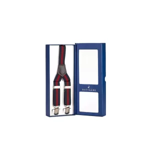 PIERRE CARDIN Braces Blue/Red