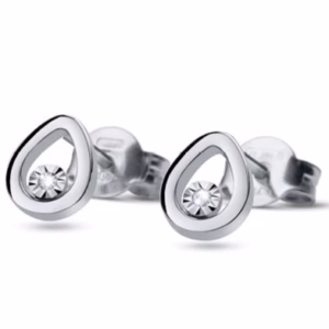 18Kt Gold Diamond Earrings