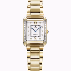 Jacques Du Manoir Emily Gold 22x19mm Ladies Swiss Watch