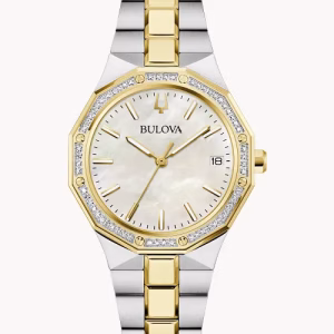BULOVA Prestige White Dial Ladies Watch